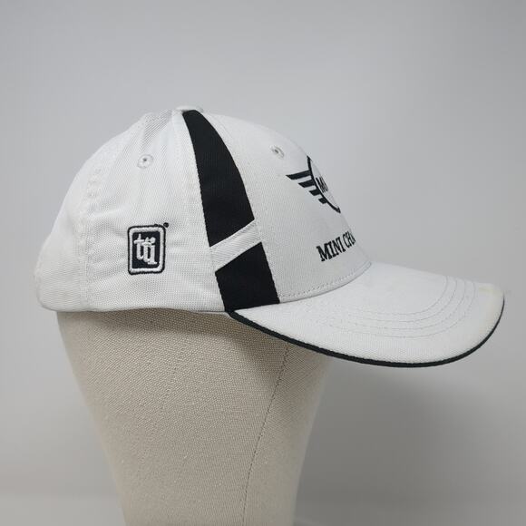 Mini Challenge Molex Tti Strapback Baseball Cap White One Size 6 Panel Sport-Tek - Picture 5 of 9